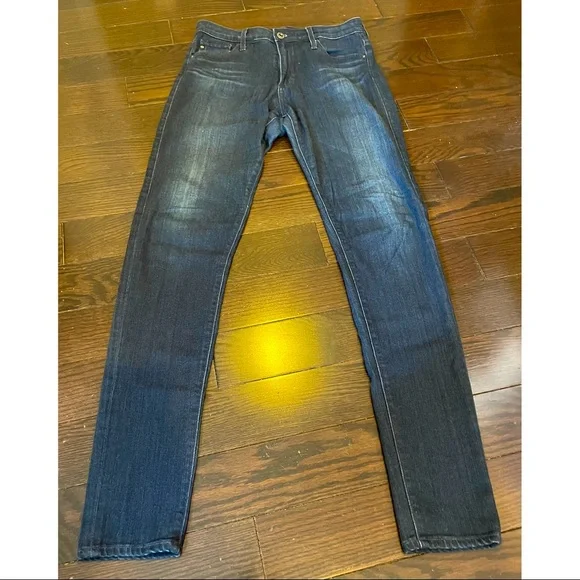 AG Adriano Goldschmied Jeans The Farrah High Rise Skinny size 26R - Picture 5 of 9